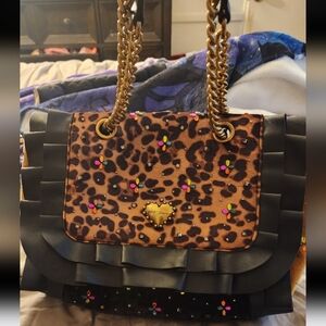 Betsy Johnson Leopard Purse (Rare)